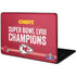 NFL Chiefs Super Bowl LVIII Champions Google Pixelbook Go Skin